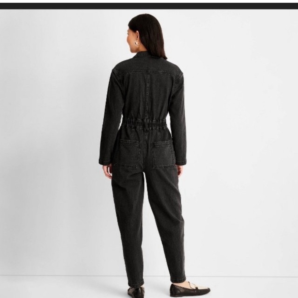 New Universal Thread Denim Coveralls size 2 - Picture 2 of 7